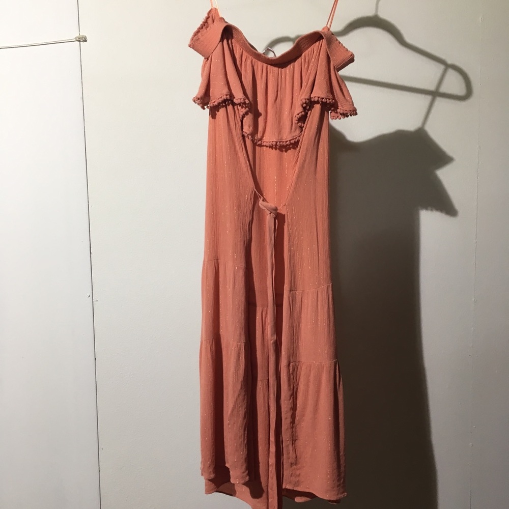 Lauren Conrad off shoulder dress